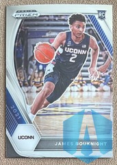 2021-22 Panini Prizm Draft Picks James Bouknight #12 Rookie Connecticut Huskies